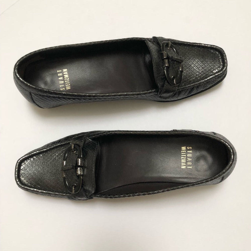 Stuart Weitzman Python Loafers Size: 7.5 - image 2